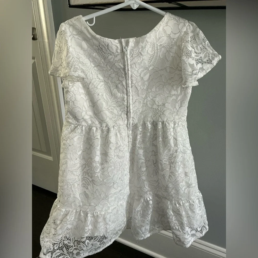 The Children's Place White Tiered Sundress